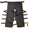 Weixi Lightweight Black Chainsaw Chaps Pants for Big And Tall Logging Guys Chainsaw Users