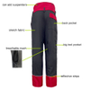 Weixi Logging Safety Protective Arborist Chain Saw Proof byxor motorsågbyxor för sommartyp A till salu