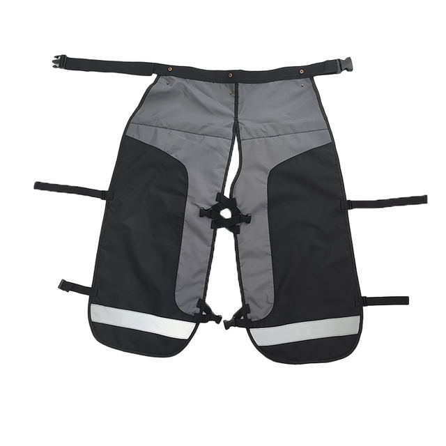 Weixi Waterproof Climbing Chainsaw Chaps byxor för fullt wrap -benskydd från elektrisk motorsågskärning