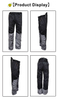 Weixi Men's Lightweight Breathable Cut Resistant Leg Protection Black Chainsaw Pants Chaps for Summer Logging Tree Cutting