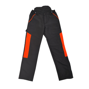 Weixi Black Chainsaw Cutting Proof Pants Chain Saw Trousers for Garden Tools Chainsaw Users