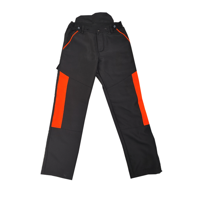 Weixi Black Chainsaw Cutting Proof Pants Chain Saw byxor för trädgårdsverktyg Chainsaw -användare