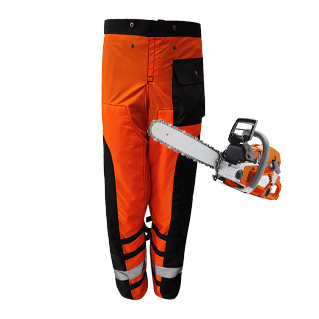 Weixin Forester Chainsaw Leg Protective Chaps Chainsaw Pnats for Logging Tree Cutting Wholesale Price Factory Direct