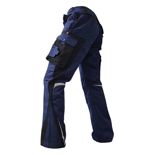 Weixi Winter Forest Workers Navy Blue Anti Cutting Safety Chainsaw Pants Chain Sågbyxor för benskydd