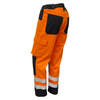 Pantalones de motosierra reflectantes de Weixi a un precio barato para detener la sierra de la cadena. Leggings protectores de seguridad resistentes