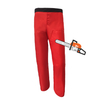 Summer Wood Cutting Legs Protection Apron Style Red Chain Saw Proof Pants Chainsaw Chaps for Loggers Forest Workers Protective