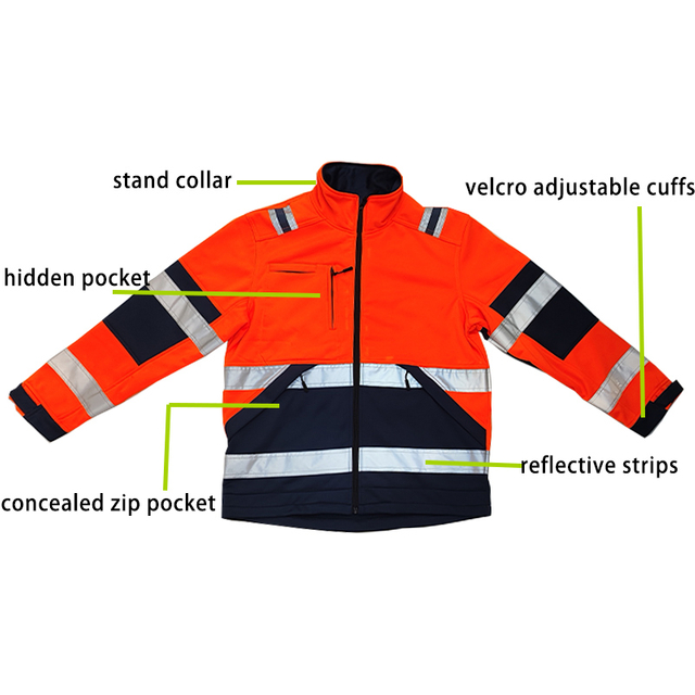 Weixi OEM Class 1 High-Visibility Reflective Design Cut-Resistant Protective Chainsaw Jacket for Forestry Wood Cutting
