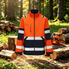 Weixin Factory Direct Supply Anti-cut Chainsaw Protective Jacket Reflective Strip for Forestry Logging Wood Workers