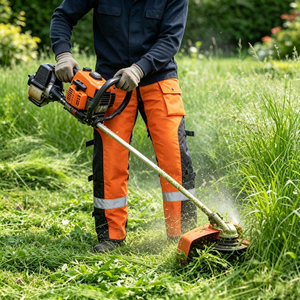 Weixin Orange Chainsaw Pants Reflective Stripe Buckle Pockets Class 1 Lightweight Anti-Cut Chainsaw Chaps Forest Worker