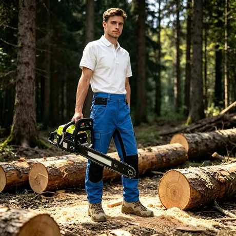 Weixin High Strength Fiber Class 1 Anti Cut Protective Chainsaw Pants for Outdoor Construction Safety Work Trousers OEM ODM