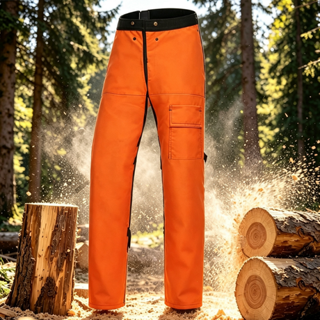Weixin Anti Chainsaw Chaps Protective Pants Class 1 Cut-Resistant Safety Chainsaw Chaps for Wood Cutter Forestry Worker
