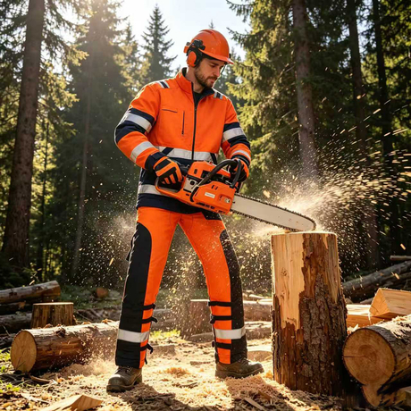 Weixin Forester Chainsaw Leg Protective Chaps Chainsaw Pnats for Logging Tree Cutting Wholesale Price Factory Direct
