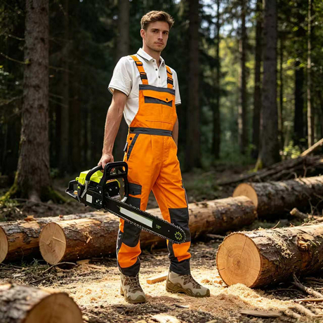 Weixin Factory Class1 Certified Chainsaw Safety Pants Chaps Style Anti Cut Anti Chainsaw Pants for Forestry Worker Logging