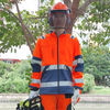 Weixin Chainsaw Safety Jacket Orange Cut Resistant EN Class 1 Polypropylene/Polyester Protective Work Clothing