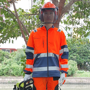 Weixin Chainsaw Safety Jacket Orange Cut Resistant EN Class 1 Polypropylene/Polyester Protective Work Clothing